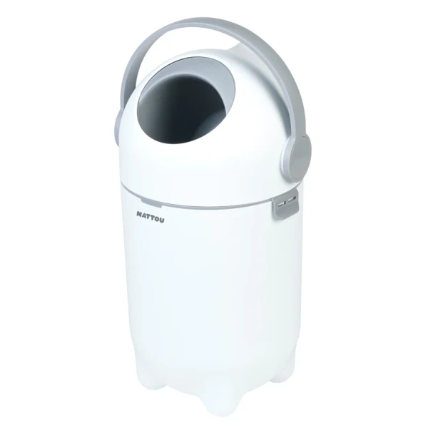 11150002MB-Nattou Dropy Balde de Fraldas Branco e Cinza-2.webp